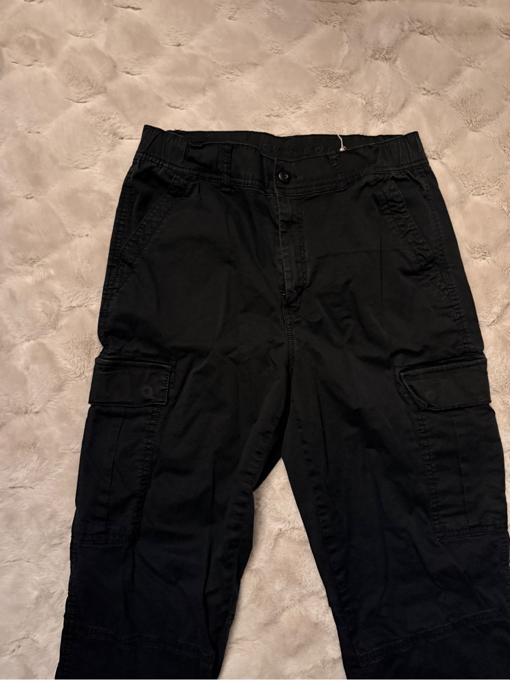 American Eagle Outfitters Black Cargo Pants